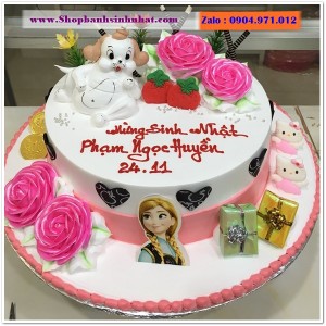 Bánh Sinh Nhật Con Heo Tuổi Hợi- Y96